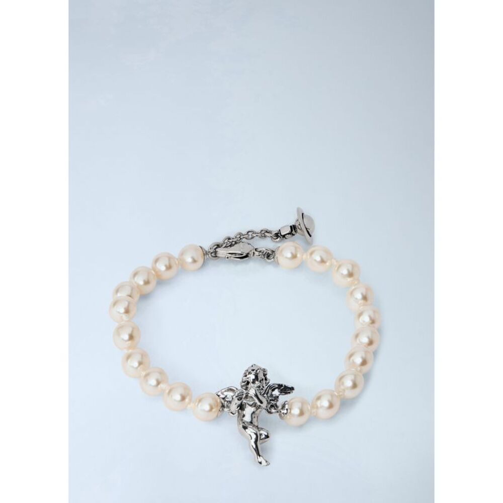 Vivienne Westwood Men Putti Pearl Bracelet
